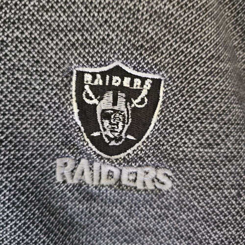 Raiders Lee Sport Golf Polo Gray‎ 2xl *read description* - Picture 2 of 9